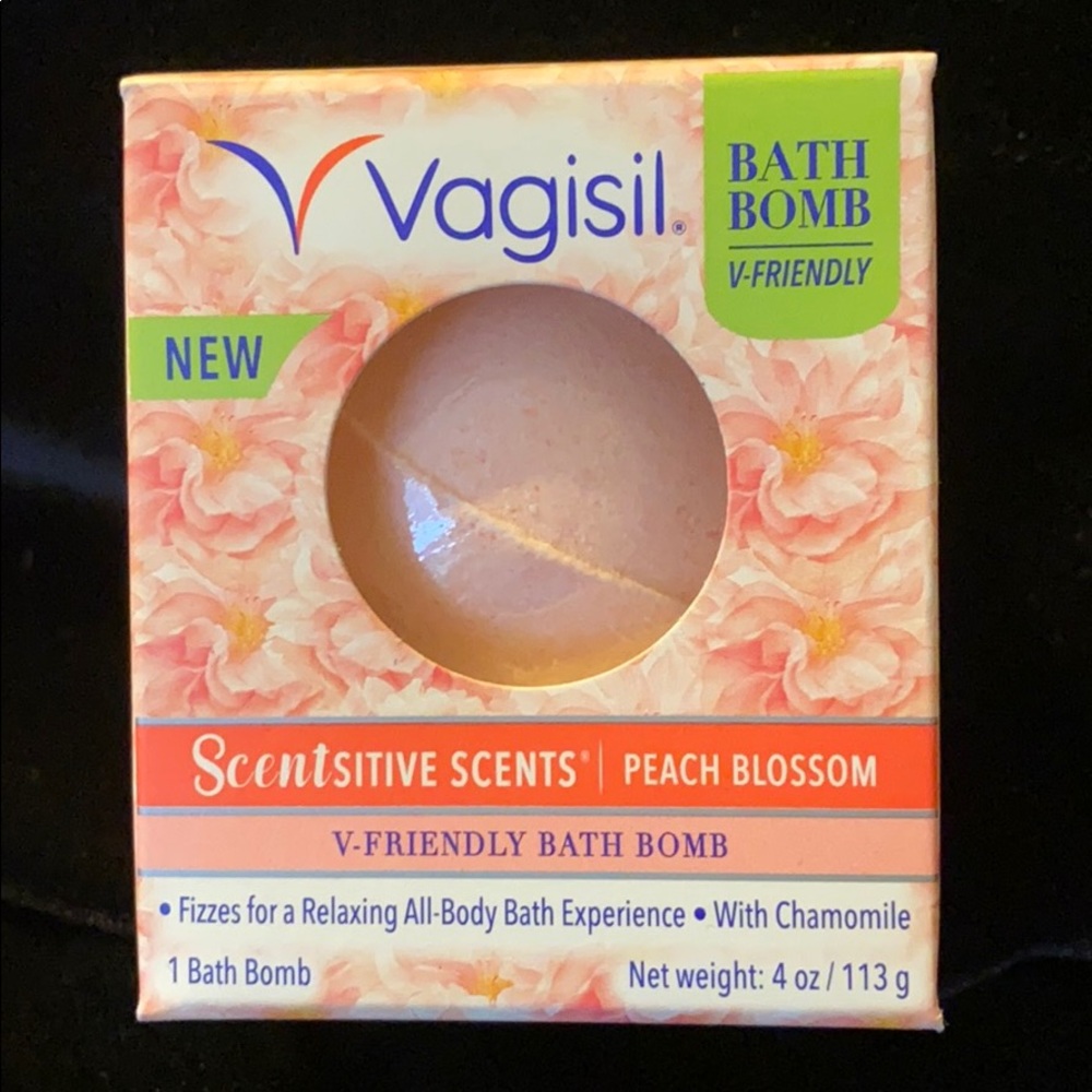 Vagisil bath bomb